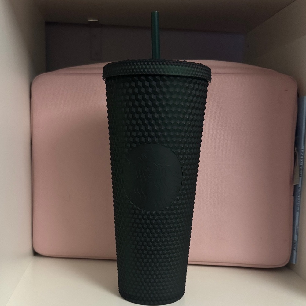 Starbucks Forest Green Studded Tumbler